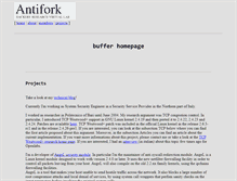 Tablet Screenshot of buffer.antifork.org